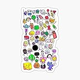 BFB Characters Sticker - Graphic for Auto, Wall, Laptop, Cell, Truck - Windows, Cars, Trucks