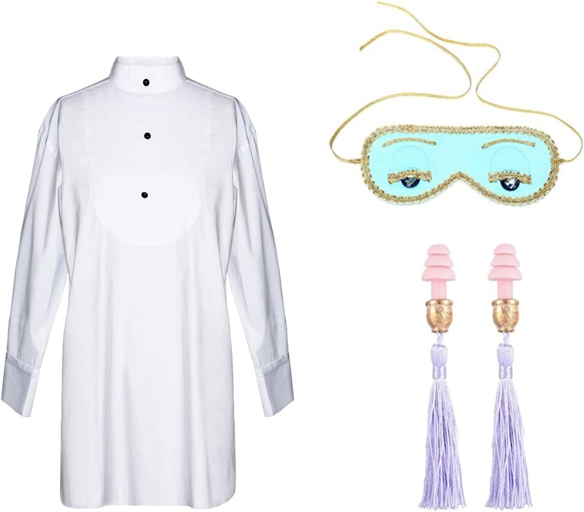Audrey Style GiftBox Sleep Shirt Eye Mask Earplug Set | Inspired By BAT's
