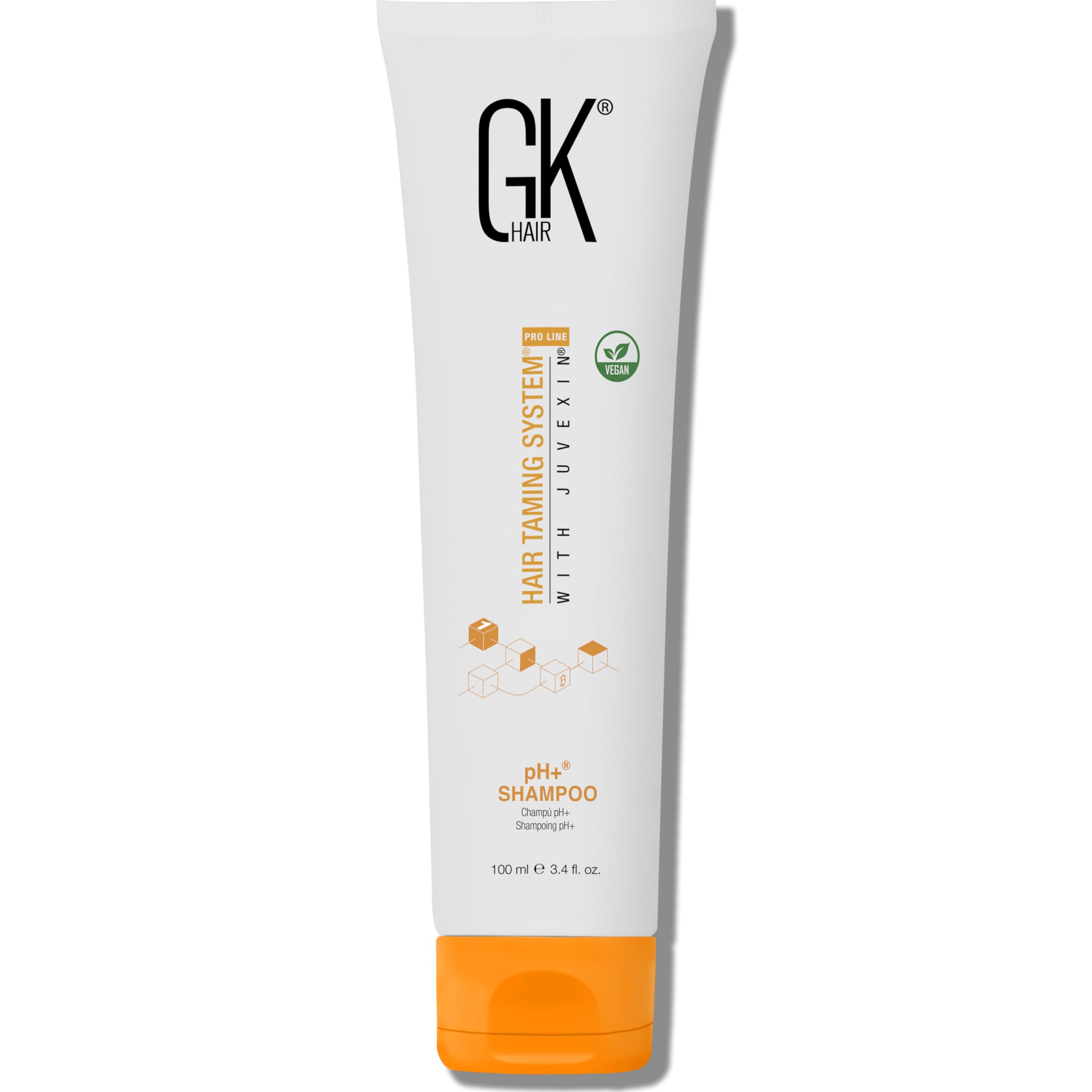 Pre-Treatment Clarifying Shampoo Preps Hair Deep Cleansing Removes Impurities Buildups Cleanses Dirt & Oil Mineral Product Refreshed Broken Bonds Sulfate Free Shampoos By GK HAIR - 100 ml