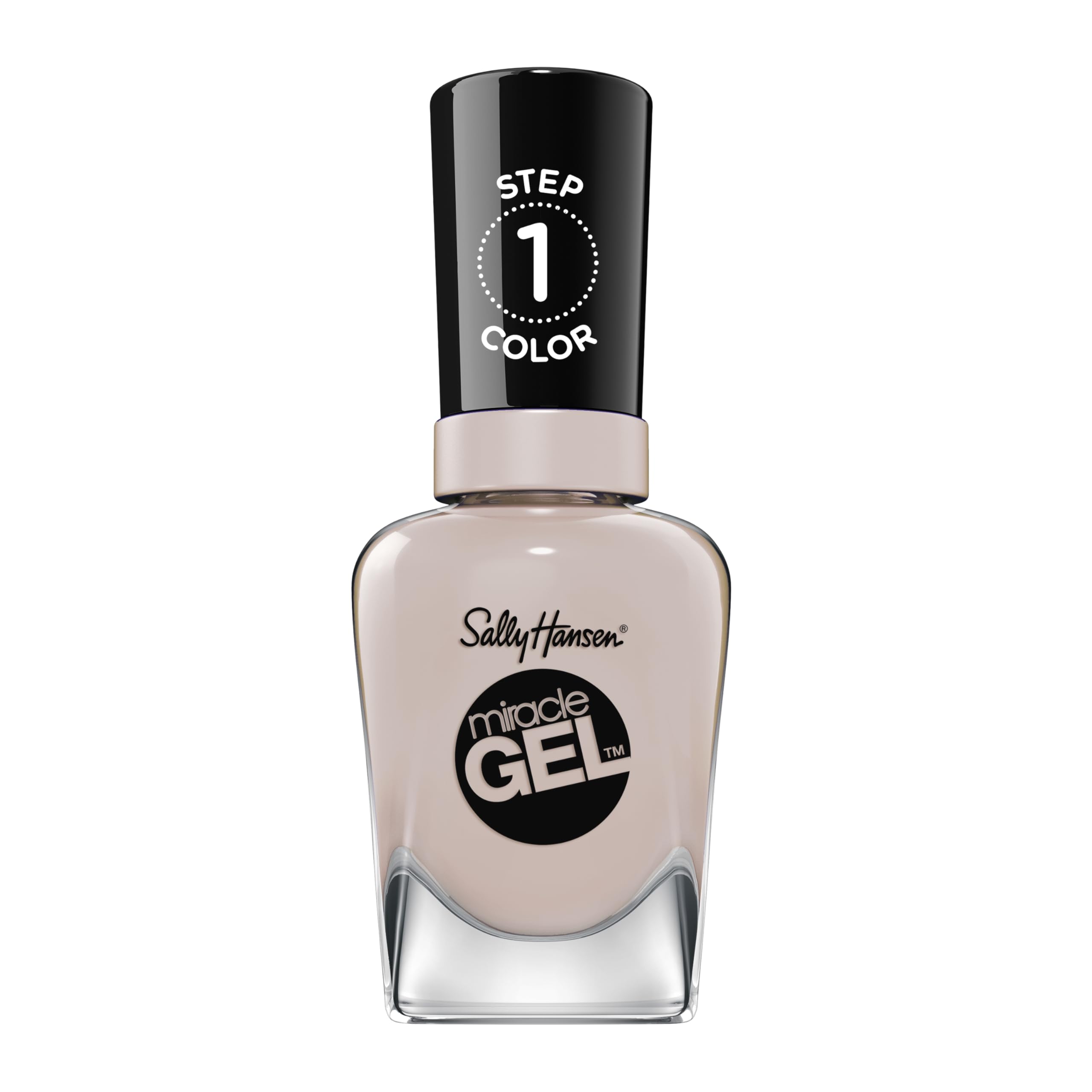 Sally Hansen Miracle Gel, Just Brew It, Gel-Like Nail Polish, NO UV Light Required, Chip-Resistant, Long Lasting - Up to 8 days, Easy to Use, Salon Quality Results, Vegan Formula, 14.7ml