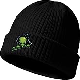 Roneenz Knit Beanie for Women Men Embroidered Knit Hats Warm Beanies for Winter, Christmas Birthday Gifts