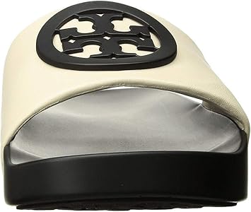 tory burch lina slide cream and black