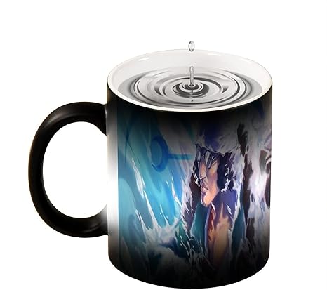 Amazon Co Jp ワンピース アニメマグカップ セラミックコーヒーカップオフィスと家庭のティーカップ 学生用ウォーターカップ マグカップ おしゃれ変色カップ 誕生日プレゼント330ml ホーム キッチン