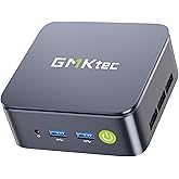 GMKtec G10 Mini PC Computer, Ryzen 5 3500U (Beats 4300U/N150/3300U), 16GB RAM 512GB SSD 2.5GbE NIC LAN Desktop Office Home Business HTPC, Triple 4K Display, WiFi, BT, USB-C, DP, Type-C PD, HDMI 2.1
