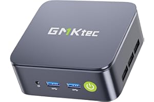 GMKtec G10 Mini PC Ryzen 5 3500U (Beats N150/N97), 16GB RAM 512GB SSD, 2.5GbE LAN for Desktop Office Home Business HTPC Proxmox, Triple 4K Display, WiFi, BT, USB-C, DP, HDMI 2.1 (Black)