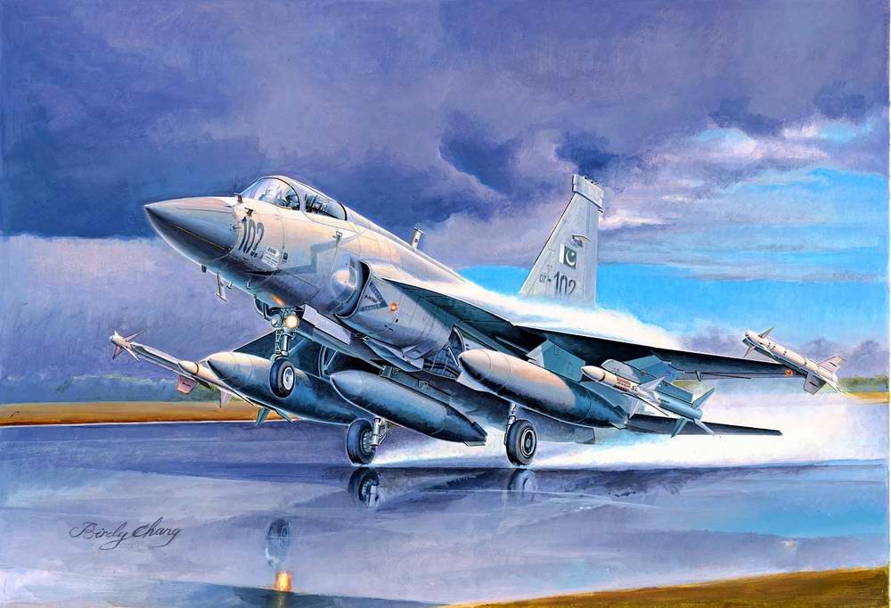 Trumpeter 1:72 - Chinese FC-1 Fierce Dragon (JF-17 Thunder)