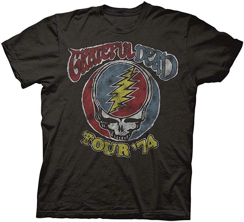 graceful shop Grateful Dead Tour 74 Vintage Adult T-Shirt