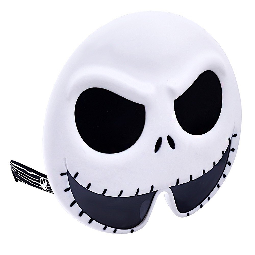 Photo 1 of Sun-Staches Jack Skellington Sunglasses | Nightmare Before Christmas Costume Accessory | UV400 | One-Size Fits Most