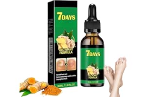 USHJNV 7 days nail treatment Ginger Nail Treatment, Nail Treatment,Ginger Nail Growth Serum, Nail Nutrient Oil Strengthener Oil(1 Pack)