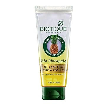 biotique oil control face wash