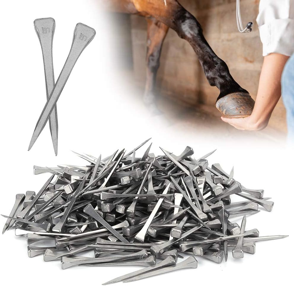 250Pcs E5 Horseshoe nails Stianless Steel Horseshoe Nail Horse Supply Tool Accessories Fine Workmanship - Image 4