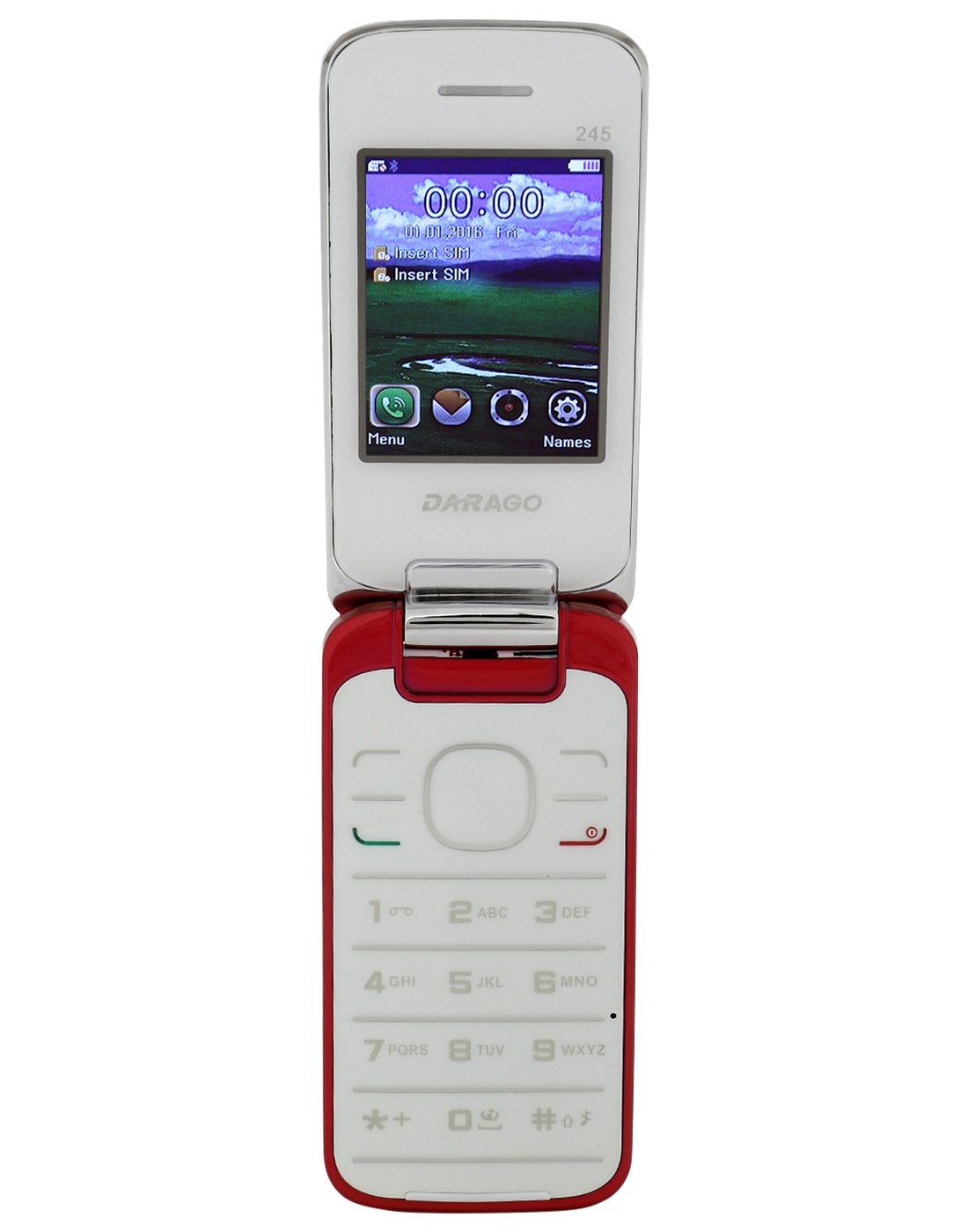 Darago 245 Flip Mobile Phone Amazon.in Electronics