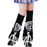 Junely Leg Warmers for Women Kawaii Leg Warmer Cute Legwarmers Japanese Socks Emo Lolita Gyaru Harajuku Accessories