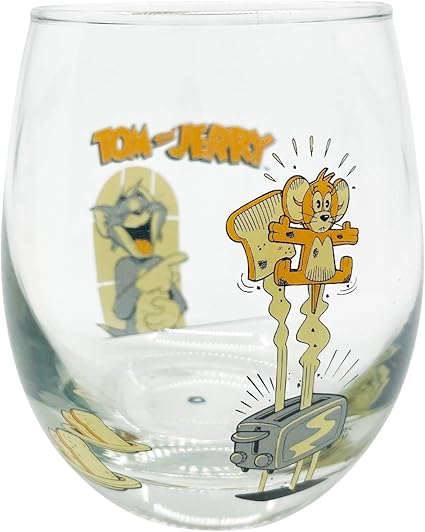 Amazon Co Jp トムとジェリー 3d グラス 330ml トースター 日本製 San3581 4 ホーム キッチン