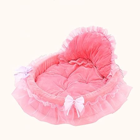 luxury pink dog beds