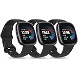 3 PACK Sport Band Compatible with Fitbit Sense 2