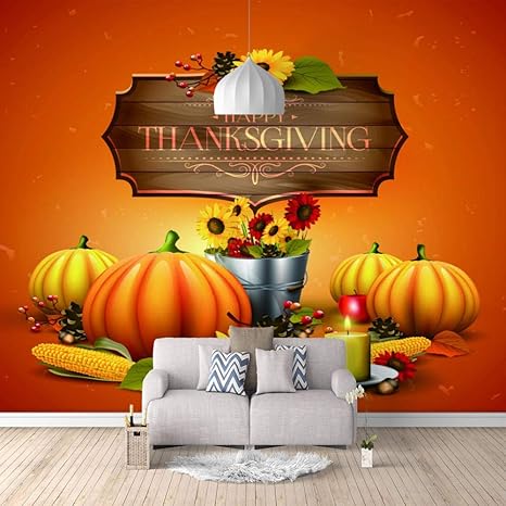 Amazon Co Jp ハロウィン 3d壁紙ポスター ハロウィンかぼちゃ カスタム大規模な壁紙の壁紙3dテレビの背景リビングルームの写真の壁紙 3dルームの壁紙 150x1cm 59x47inch ホーム キッチン