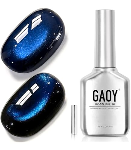 y♡Crystal Amazon.com : GAOY Glassy Cat Eye Gel Nail Polish, 16ml Glitter
