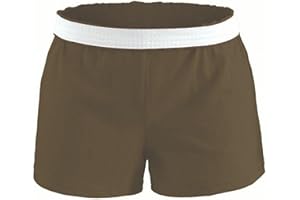 Soffe Girls' Authentic Cheer Shorts – Soft Cotton Blend Gym Shorts for Cheerleading, Dance, Running, Fitness, & Casual Wear