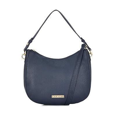 Caprese Anida Womens Satchel (Navy)
