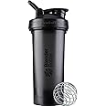 BlenderBottle Classic V2 Shaker Bottle Perfect for Protein Shakes and Pre Workout, 28-Ounce, Black