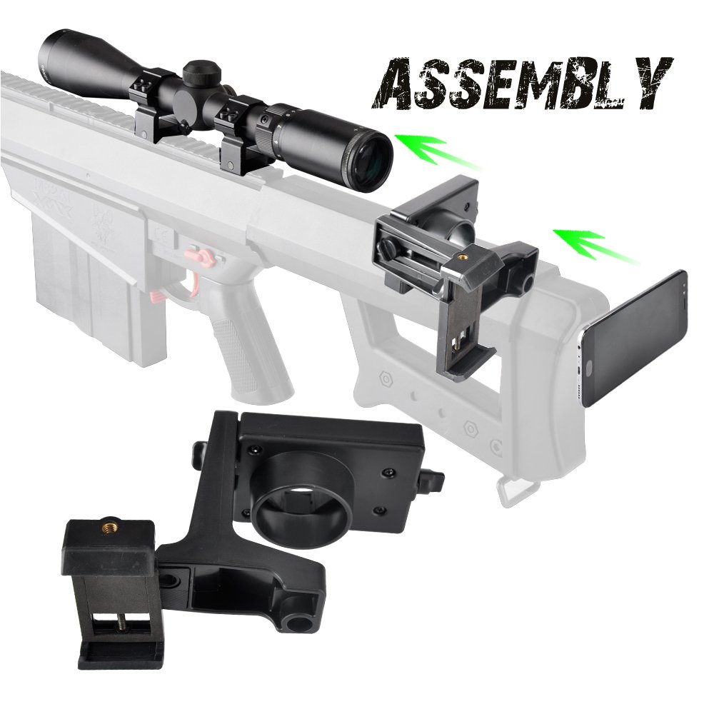 Landove Rifle Scope Smartphone Mounting System Smart Shoot Scope Mount