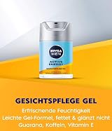 NIVEA MEN Active Energy Face Gel 50ml Moisturiser Men Revitalising Anti-Fatigue view 2
