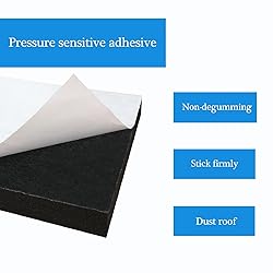 4 Pcs Foam Padding Sheet with Adhesive, Neoprene