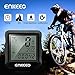 Enkeeo Wired Bike Computer Bicycle Speedometer Bike Odometer with Backlit Display, Current/AVS/MAX Speed Tracking, Auto ON/OFF, Stopwatch Multifunction for Cyling