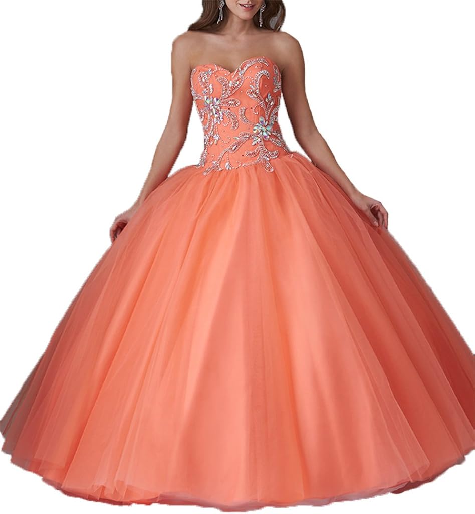 sweetheart quinceanera dresses