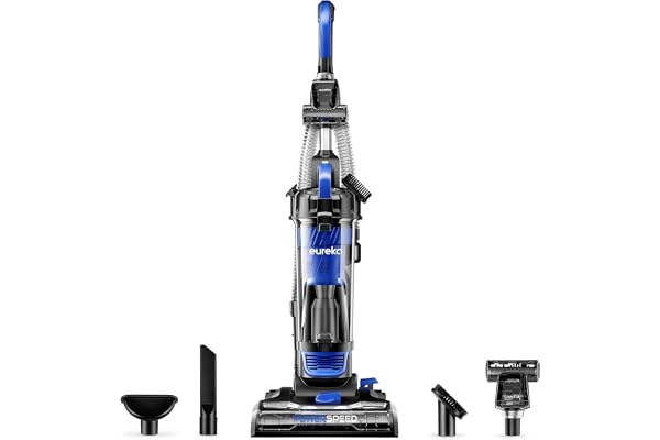 Eureka Powerful Bagless Upright Vacuum Cleaners for Home Pets, Lightweight Household Vacuum Cleaner for Carpet and Hard Floor