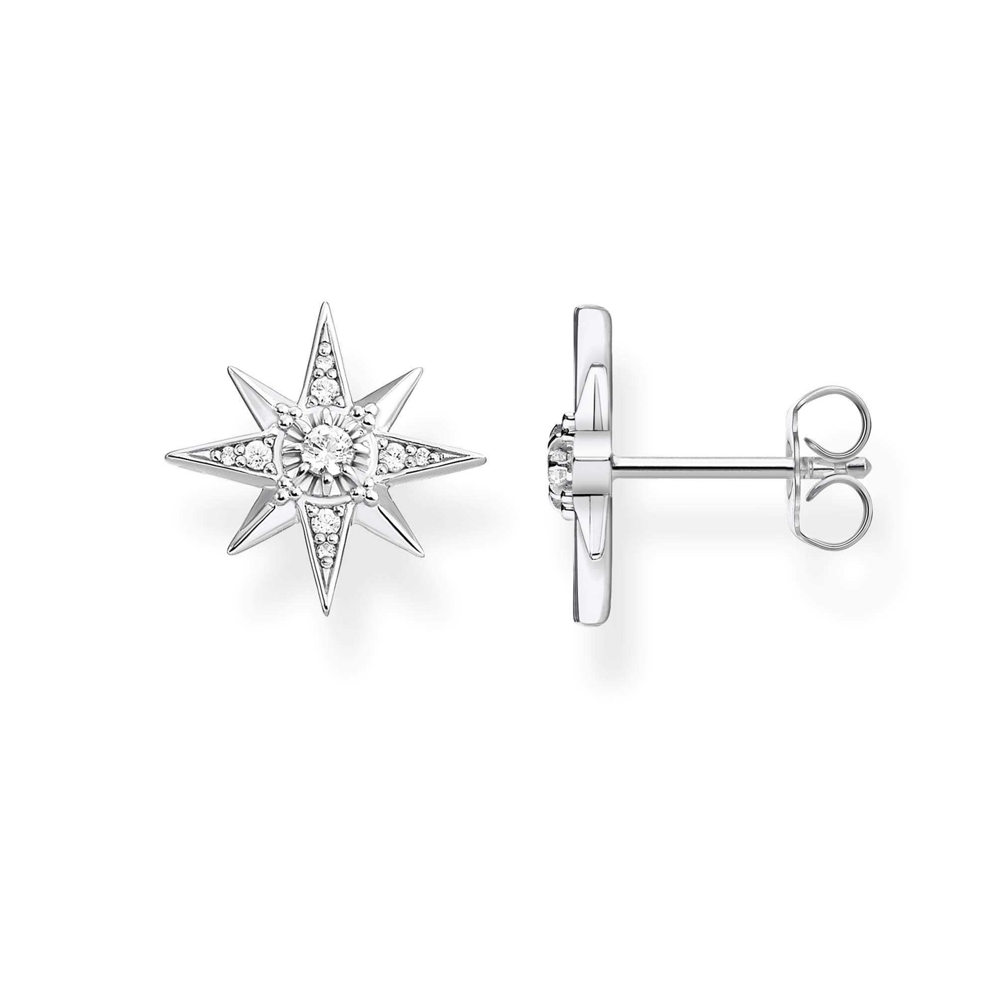 Thomas Sabo stud earrings star silver 925 sterling silver H2081-051-14