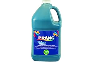 Prang Washable Paint, 1 Gallon Size, Turquoise Blue (10613)