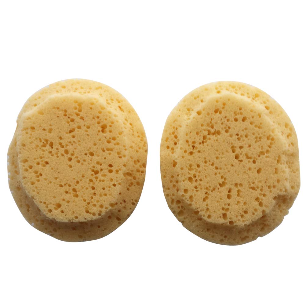 2 X Honeycomb Sponges- Relaxing Exfoliating – Synthetic Sea Sponges – BACTERIA FREE