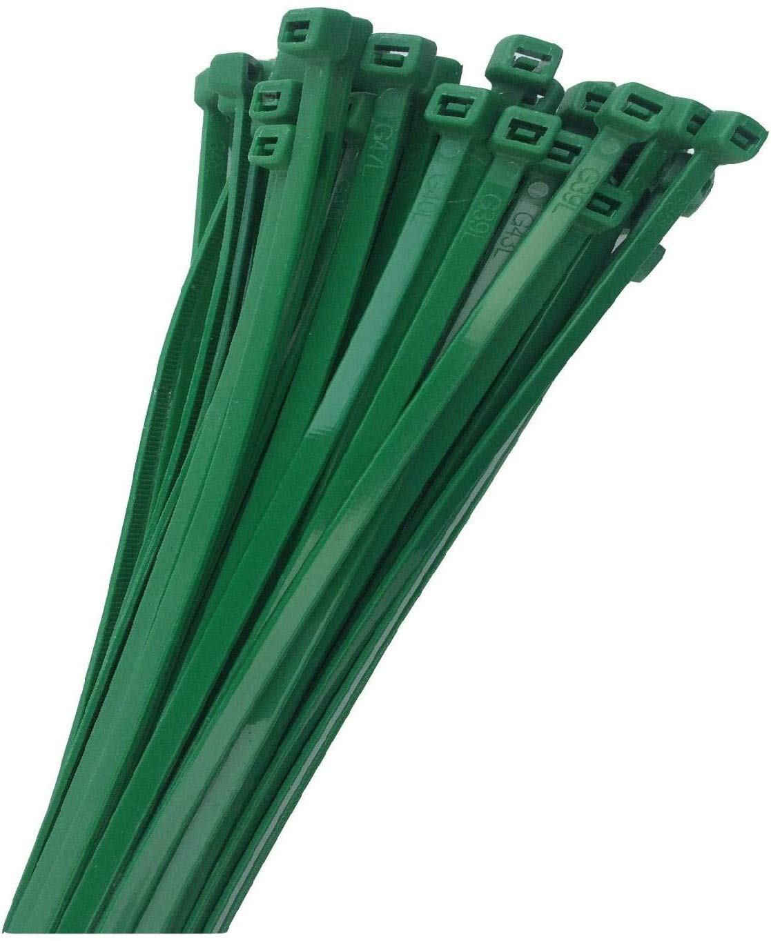 KnnX 28245 | Green Cable Tie | 2.5mm x 100mm | Pack of 200