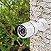 Wansview Outdoor Security Camera, WiFi Wireless IP Security Bullet Home Camera,IP66 Weatherproof, 720P W3-White