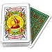 Fournier Spanish Playing Cards Double Face Plastic Case Deck 50 - Baraja Espanola Green