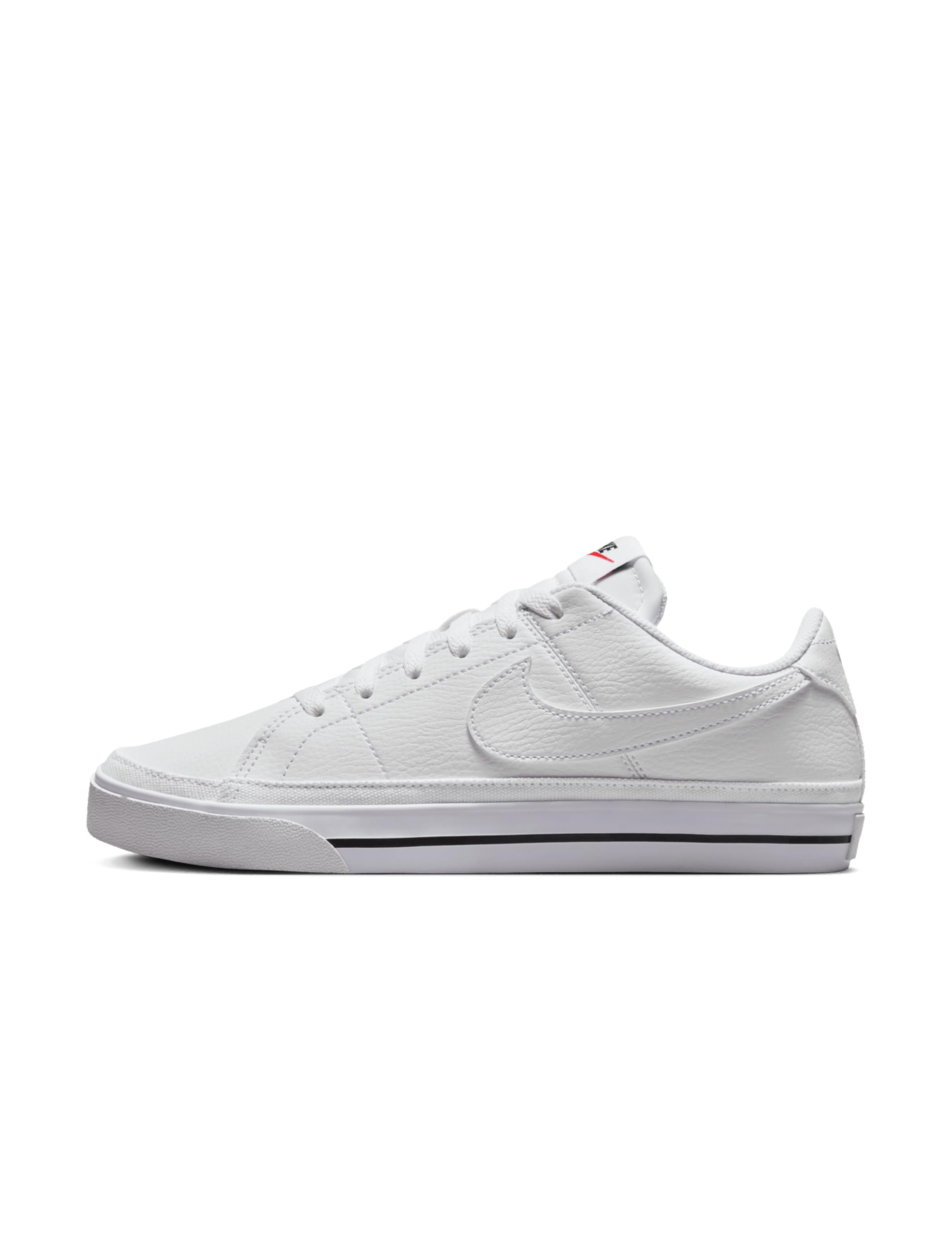 Photo 1 of Nike Women's Court Legacy Next Nature Shoes, White/White-Black-Volt, 8.5