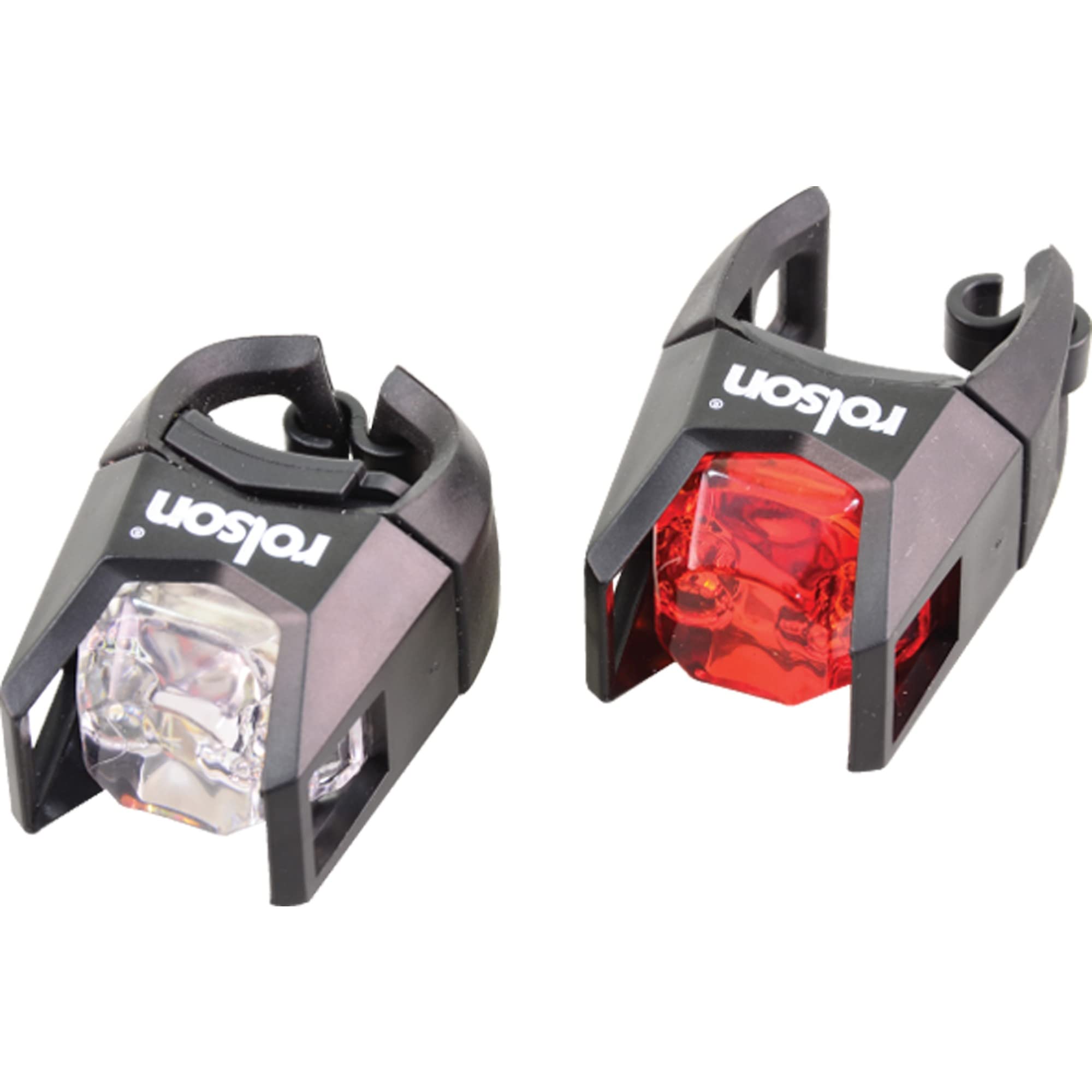 Rolson 61622 2 pc LED Bike Light Set