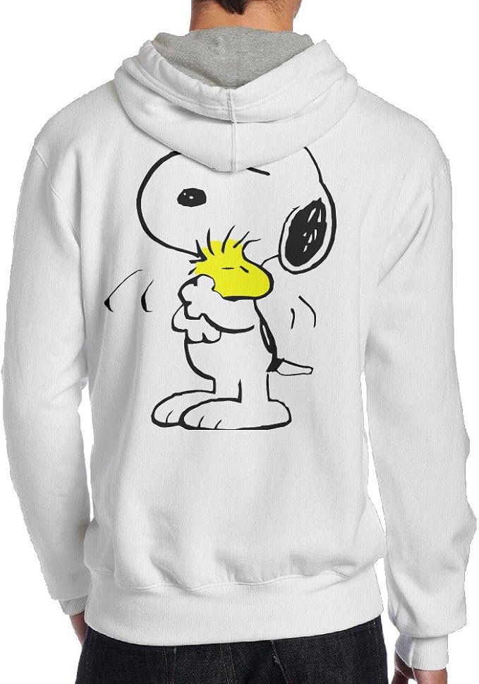 Mens Snoopy Cartoon Back Printed Best Hoodie Sweatshirt Sweatshirts 90s: Amazon.ca: Clothing 