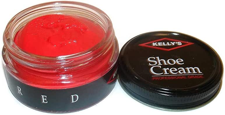 Shoe Polish Kelly's Shoe Cream Professional Oz Red Brown
