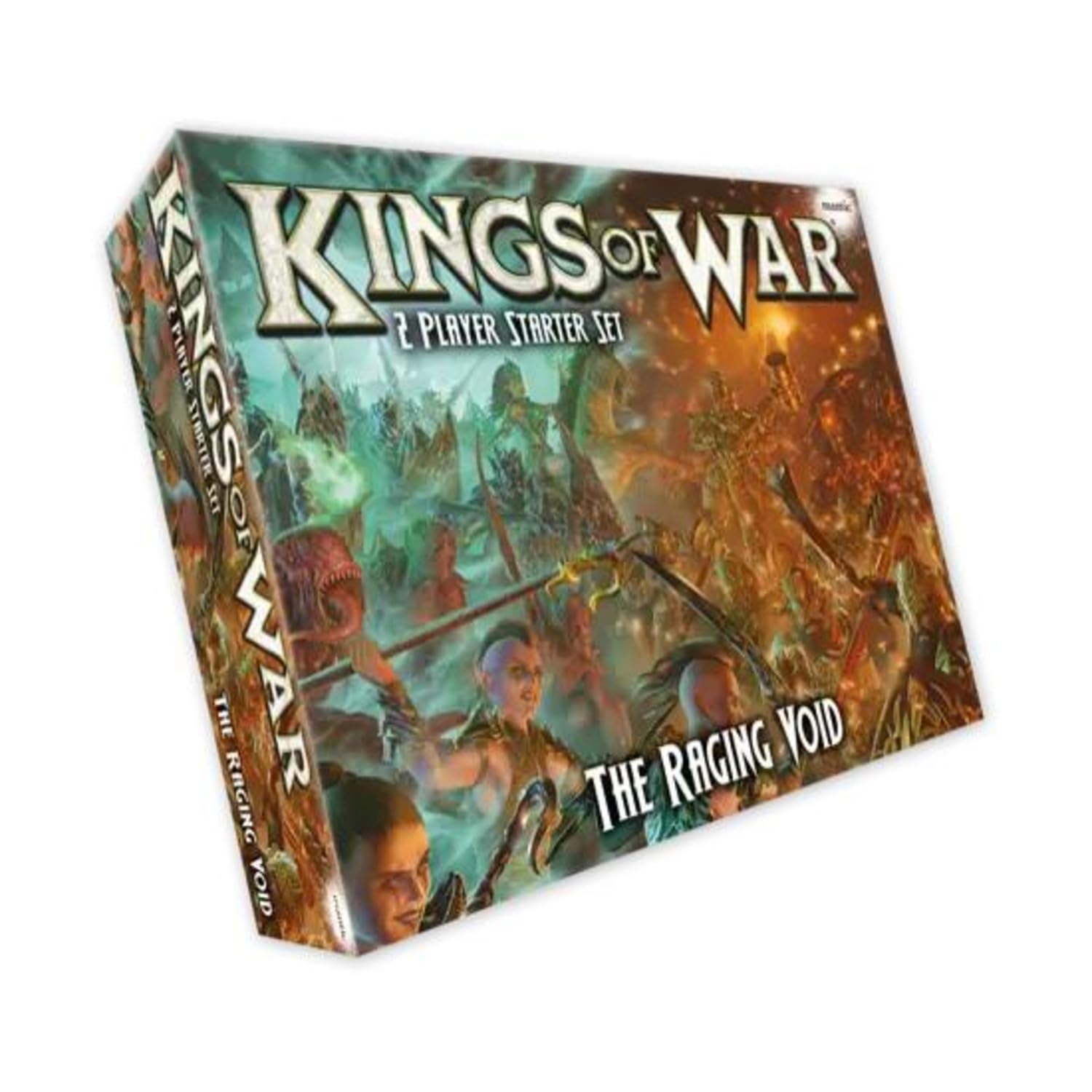 Mantic The Raging Void - Twilight Kin vs Abyssal Dwarfs Kings of War Set