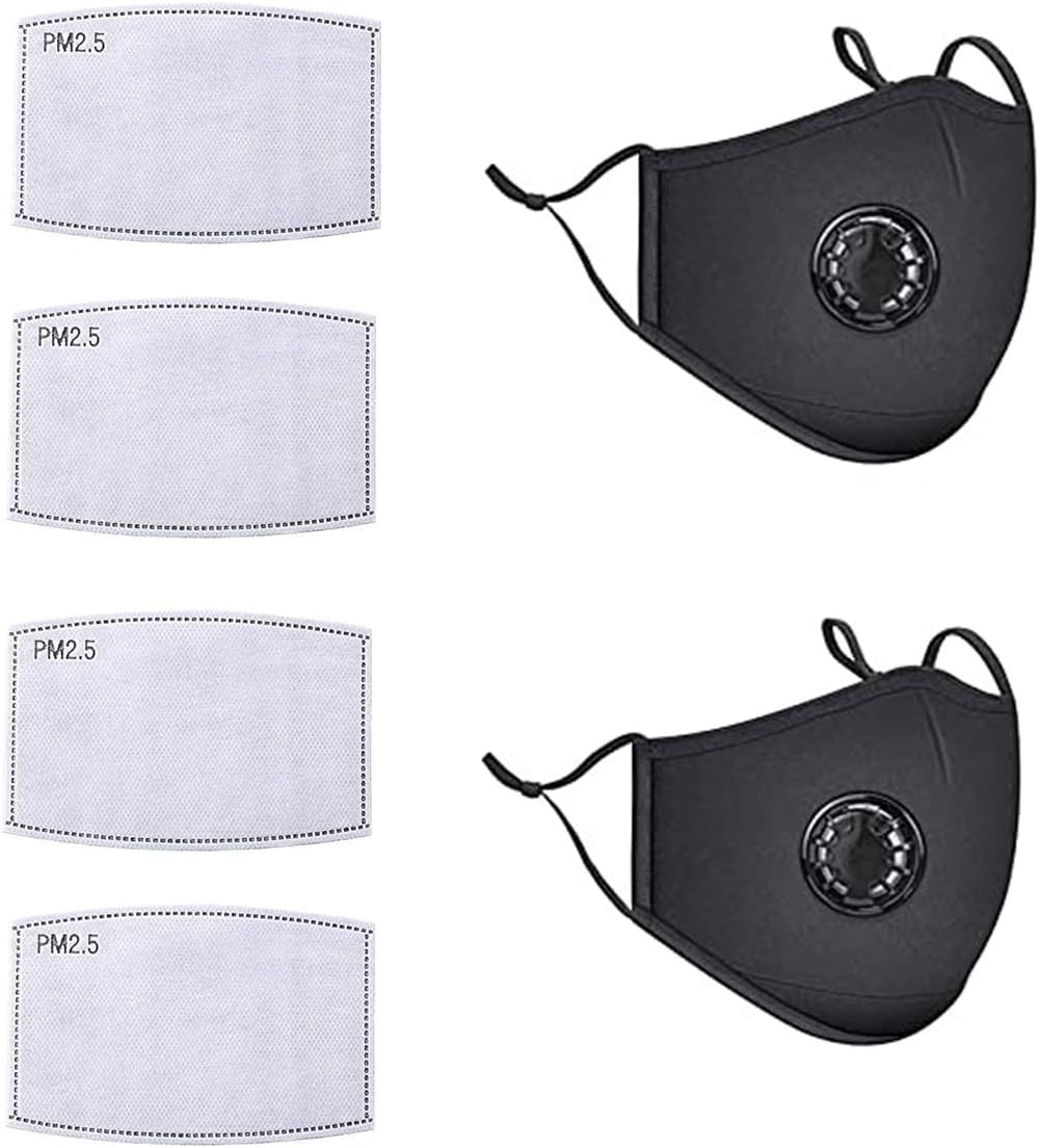 UNWSTYU Reusable Anti-Dust Pm 2.5 Anti-Dust Washable Anti-Haze Face