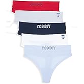Tommy Hilfiger womens Thong, 5-pack