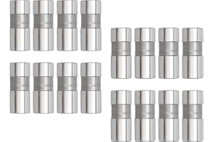 HARUMA HL1817S Engine Hydraulic Tappet Hydraulic Lifter Set for Chevy sb 265-400 & bb 396-454 V8 Engines, 16Pcs