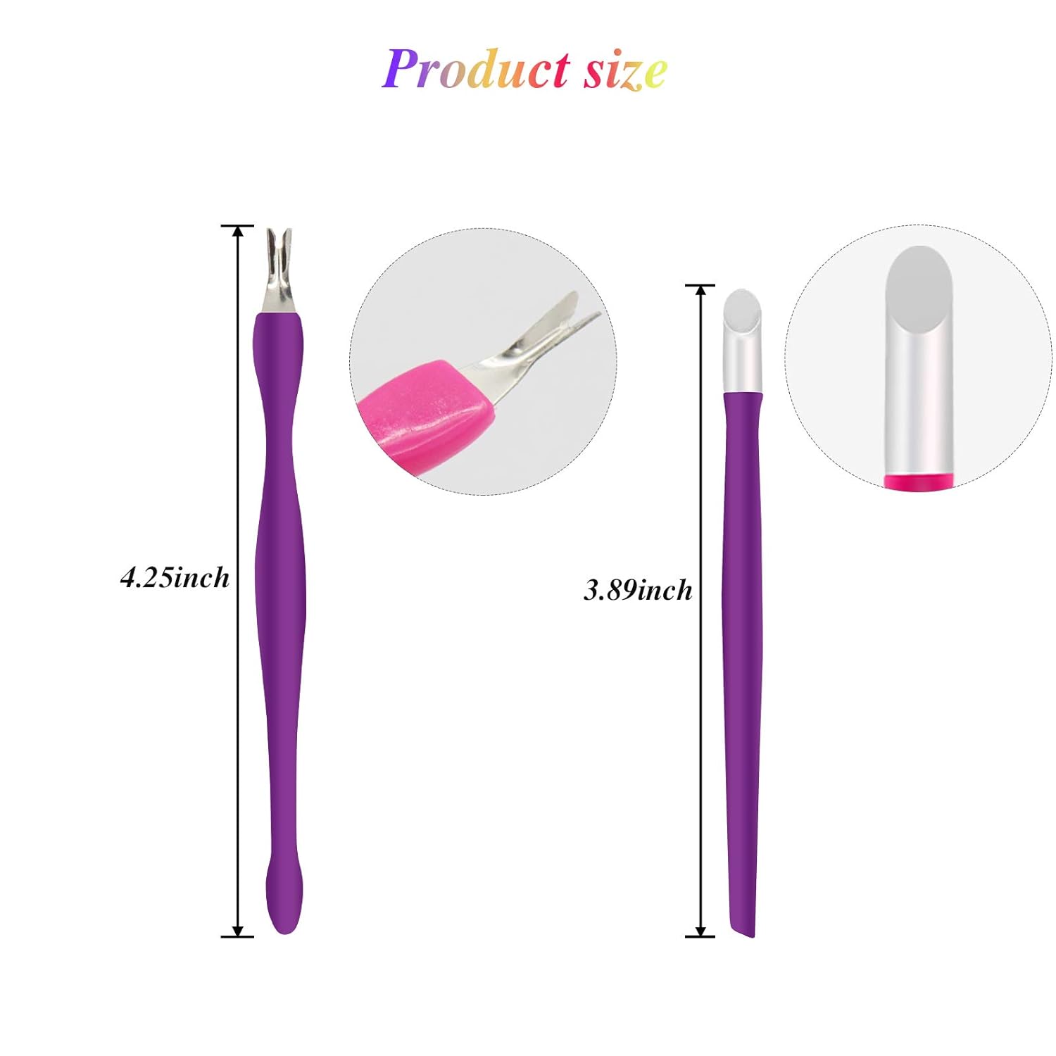 POPMISOLER180-Pcs Professional Nail Art Tools Set, Include Double Head Rubber Nail Cuticle Trimmer Pusher, Stainless Steel Dead Skin Callus Removal Fork, 15 Color Practical Nail Art Tools for Men, Women : Beauty