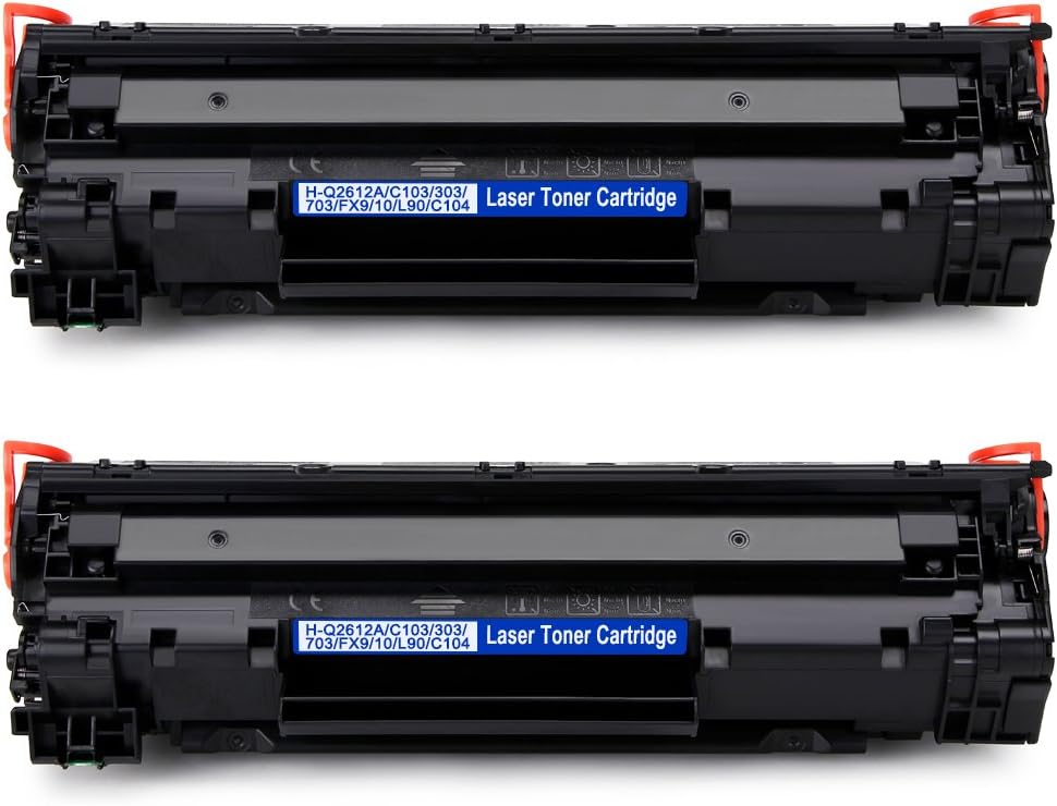 IKONG 2 Pack of 12A Q2612A Toner,