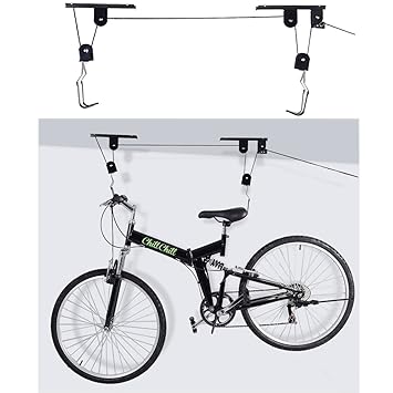 Amazon Com Md Group New Bike Bicycle Lift Ceiling Mounted Hoist