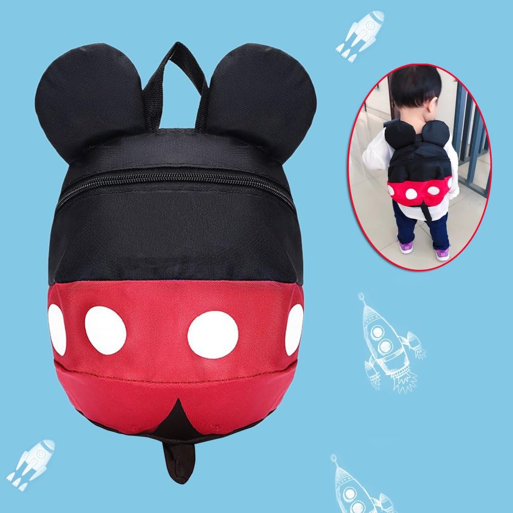 (Backpack) Baby Safety Walking Toddler Anti-Lost Belt Harness Backpack Toddler Anti-Lost Backpack Belt with Safety Leash Mini Strap for Boys and Girls QE00-2