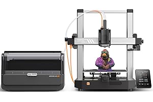Anycubic Kobra 3 Combo Multi Color 3D Printer and ACE Pro, Smart Multicolor Printing Up to 4 Colors Max 600mm/s High Speed, Intelligent Filament Drying Nozzle Clog Detection, 250 * 250 * 260mm Size